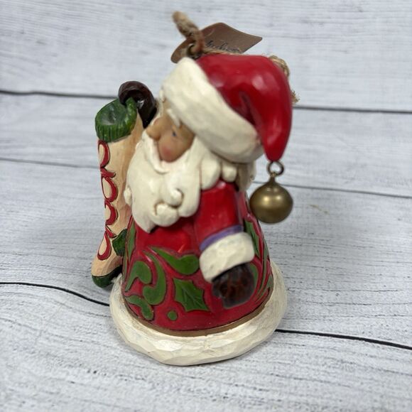 Jim Shore Heartwood Creek 2020 Santa Ornament Handpainted Poly-Resin Figurine - Picture 5 of 6